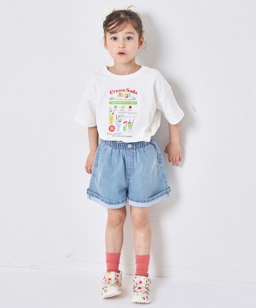 pairmanon(ペアマノン)の「【綿100%】ガールズ スイーツレシピ プリントTシャツ(Tシャツ/カットソー・キッズ・ピンク/チャコールグレー/ホワイト/ライトベージュ・150/90/100/110/120/130/140)」の8枚目の写真