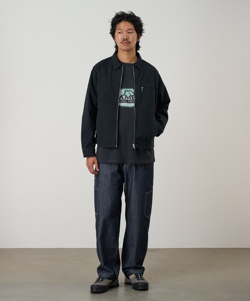 Gramicci(グラミチ)の「TAOS CANVAS JACKET タオスキャンバスジャケット Gramicci | グラミチ(ブルゾン・メンズ・ブラック/その他1/モスグリーン・M/L/S/XL/XXL)」の8枚目の写真