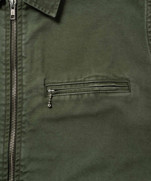 Gramicci(グラミチ)の「TAOS CANVAS JACKET タオスキャンバスジャケット Gramicci | グラミチ(ブルゾン・メンズ・ブラック/その他1/モスグリーン・M/L/S/XL/XXL)」の14枚目の写真