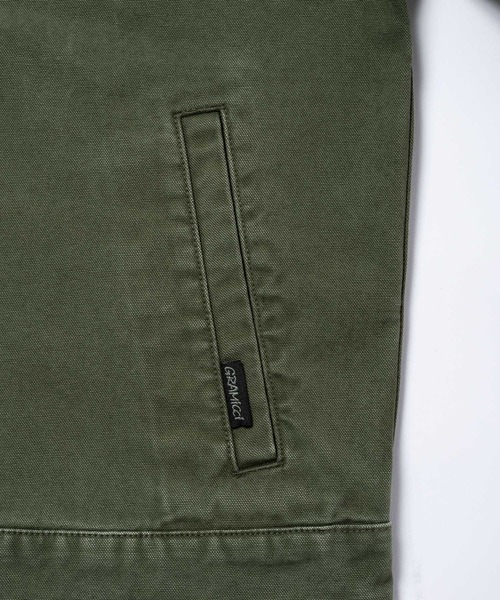 Gramicci(グラミチ)の「TAOS CANVAS JACKET タオスキャンバスジャケット Gramicci | グラミチ(ブルゾン・メンズ・ブラック/その他1/モスグリーン・M/L/S/XL/XXL)」の16枚目の写真