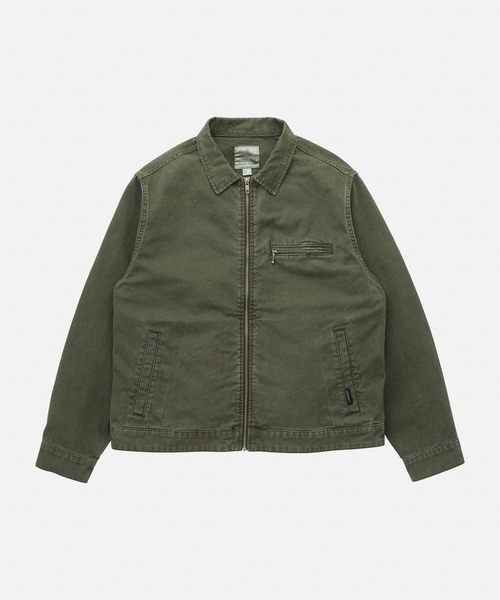 Gramicci(グラミチ)の「TAOS CANVAS JACKET タオスキャンバスジャケット Gramicci | グラミチ(ブルゾン・メンズ・ブラック/その他1/モスグリーン・M/L/S/XL/XXL)」の9枚目の写真