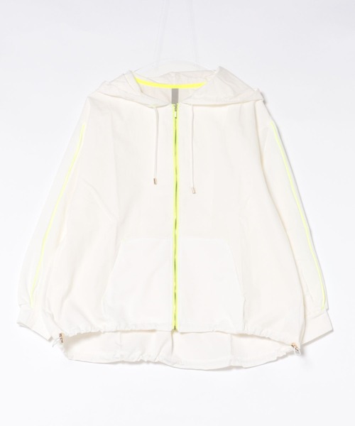 Q(キュー)の「ドッキングバルーンパーカー(パーカー・レディース・ブラック/ホワイト・MEDIUM)」の22枚目の写真