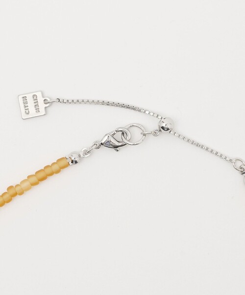 CITEN（シテン）の「＜CITEN＞フラワーモチーフビーズネックレス（ネックレス・レディース・イエロー/ケリーグリーン/ブラック・FREE）」の8枚目の写真