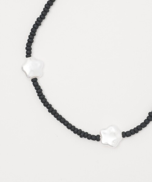 CITEN（シテン）の「＜CITEN＞フラワーモチーフビーズネックレス（ネックレス・レディース・イエロー/ケリーグリーン/ブラック・FREE）」の11枚目の写真
