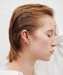 COLLAGE GALLARDAGALANTE（コラージュガリャルダガランテ）の「Sivelle./ステンレスサークルカフ（イヤーカフ）」