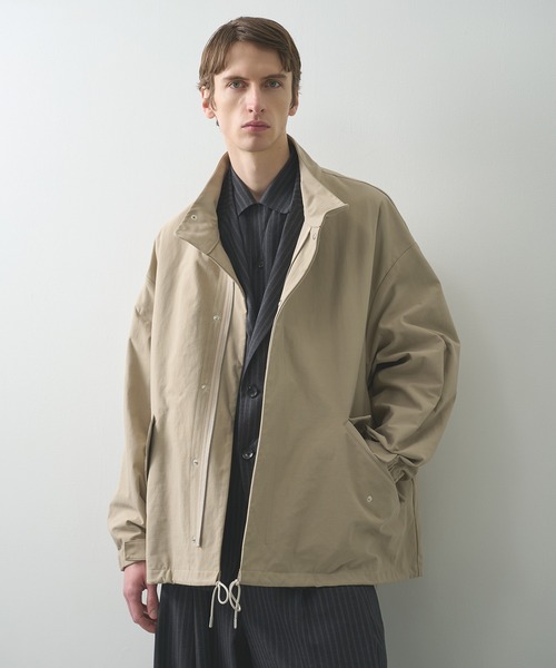 【KANEMASA PHIL.】別注 36G ECONYL Solid INCL Military Blouson
