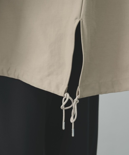 KANEMASA PHIL.(カネマサフィル)の「【KANEMASA PHIL.】別注 36G ECONYL Solid INCL Military Blouson(ミリタリージャケット・メンズ・ブラック/ベージュ・M/L)」の19枚目の写真
