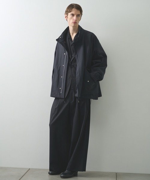 KANEMASA PHIL.】別注 36G ECONYL Solid INCL Military Blouson