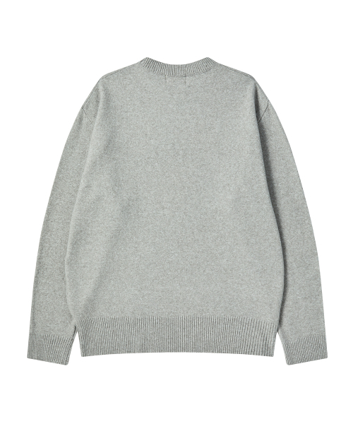Beyond Closet（-）の「ノーマンティック モダン アーガイル ソフトニット グレー（ニット/セーター・メンズ・その他・MEDIUM/LARGE）」の3枚目の写真