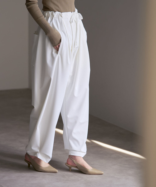 COGTHEBIGSMOKE（コグザビッグスモーク）の「《セットアップ対応》COG THE BIGSMOKE/コグザビッグスモーク NIRVANA TROUSERS（その他パンツ・レディース・ホワイト/ブラック・FREE）」の14枚目の写真