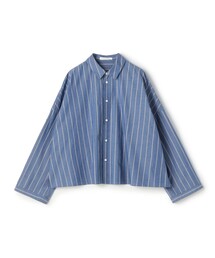 GALERIE VIE（ギャルリー ヴィー）の「ストライプブロード アジャストスリーブシャツ（シャツ/ブラウス）」