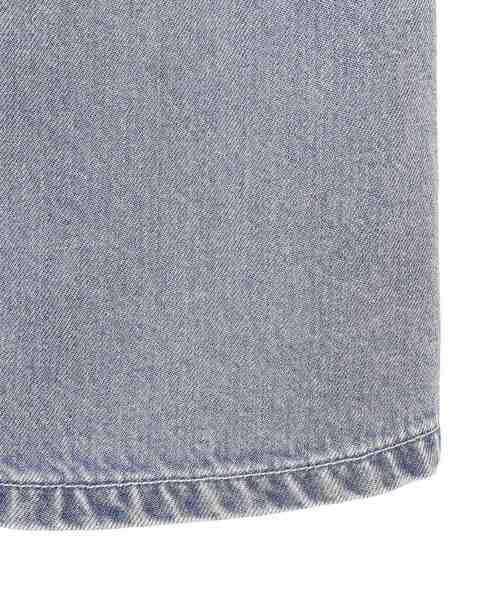 earth music&ecology（アースミュージックアンドエコロジー）の「ダブルジップデニムキャミワンピース（ワンピース・レディース・ブラック/インディゴブルー・FREE）」の12枚目の写真