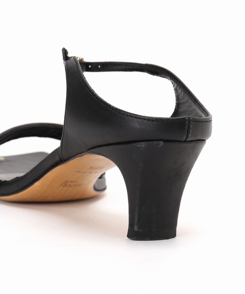 Spick & Span（スピックアンドスパン）の「HENRI EN VARGO/ヘンリエンバーゴ May ヒールサンダル（サンダル・レディース・ブラック・24.5cm/23.5cm/22.5cm）」の3枚目の写真