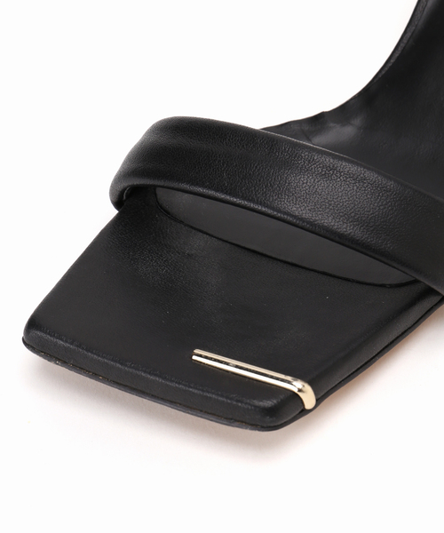 Spick & Span（スピックアンドスパン）の「HENRI EN VARGO/ヘンリエンバーゴ May ヒールサンダル（サンダル・レディース・ブラック・24.5cm/23.5cm/22.5cm）」の2枚目の写真