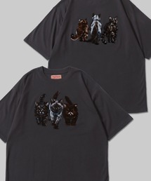 フロッキープリント」に該当するTシャツ/カットソーファッション通販