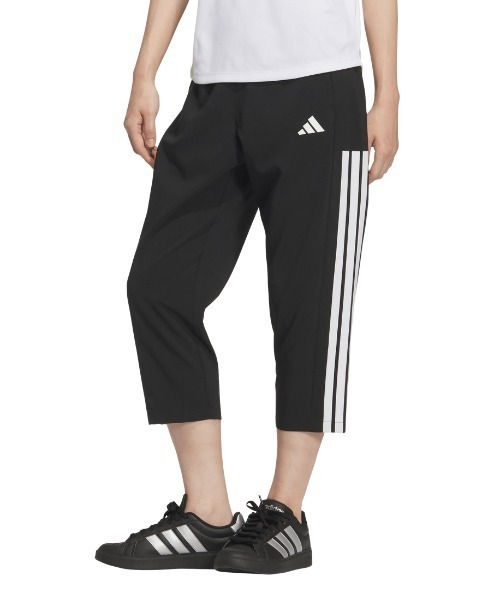 adidas(アディダス)の「アディダス adidas マストハブス ウーブン カプリ パンツ(その他パンツ・レディース・ブラック/ネイビー・S/M/L/XL)」の2枚目の写真