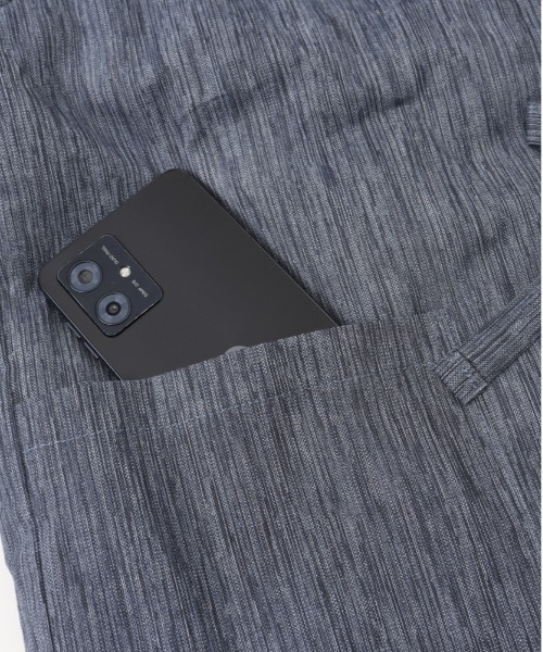 BACKYARD FAMILY（バックヤードファミリー）の「高島ちぢみ ぽかぽか中綿ベスト（その他ルームウェア・レディース・ネイビー/パープル・XL/M）」の12枚目の写真