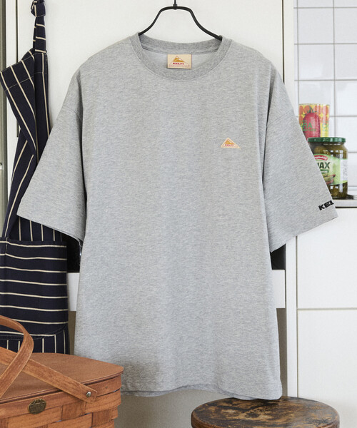 FREAK'S STORE(フリークスストア)の「限定展開 KELTY×FREAK'S STORE ケルティ 別注 ビッグシルエット バーガーロゴ バックプリント Tシャツ UVカット 接触冷感 吸水速乾(Tシャツ/カットソー・メンズ・ネイビー/ベージュ/ホワイト/杢グレー/ブラック・SMALL/LARGE/MEDIUM)」の20枚目の写真