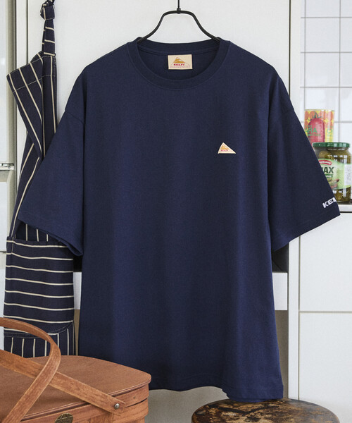 FREAK'S STORE(フリークスストア)の「限定展開 KELTY×FREAK'S STORE ケルティ 別注 ビッグシルエット バーガーロゴ バックプリント Tシャツ UVカット 接触冷感 吸水速乾(Tシャツ/カットソー・メンズ・ネイビー/ベージュ/ホワイト/杢グレー/ブラック・SMALL/LARGE/MEDIUM)」の13枚目の写真
