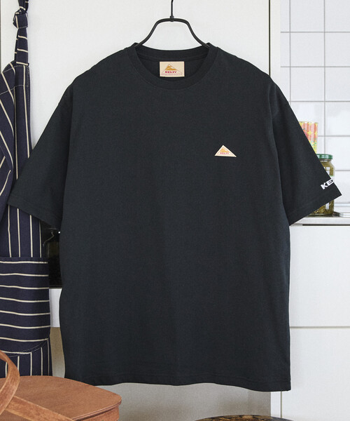 FREAK'S STORE(フリークスストア)の「限定展開 KELTY×FREAK'S STORE ケルティ 別注 ビッグシルエット バーガーロゴ バックプリント Tシャツ UVカット 接触冷感 吸水速乾(Tシャツ/カットソー・メンズ・ネイビー/ベージュ/ホワイト/杢グレー/ブラック・SMALL/LARGE/MEDIUM)」の15枚目の写真