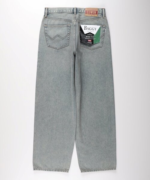 EDWIN（エドウィン）の「《快適ストレッチ》EDWIN WIDE BAGGY（デニムパンツ・メンズ・ダークインディゴブルー・28inch/29inch/30inch/31inch/32inch）」の14枚目の写真