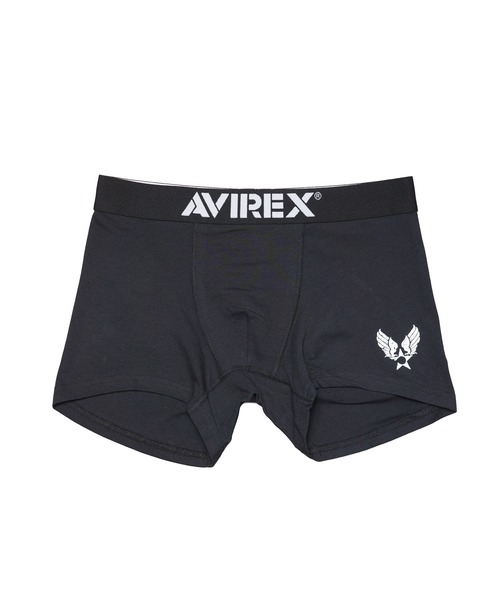 AVIREX(アヴィレックス)の「●AVIREX●FADED LOGO BOXER SHORTS(ボクサーパンツ・レディース・チャコールグレー/ブラック・X-LARGE/LARGE/MEDIUM)」の2枚目の写真