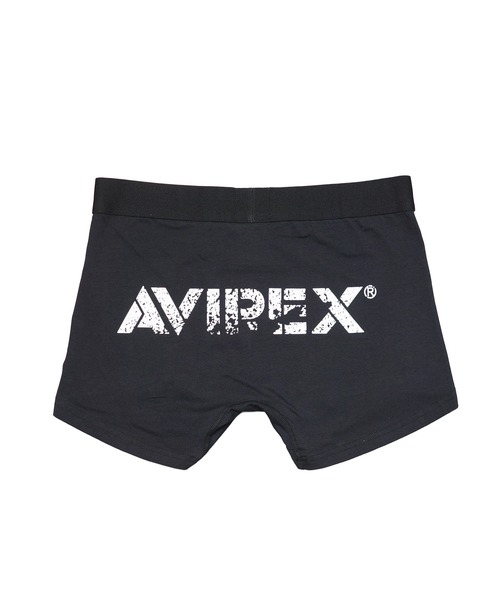AVIREX(アヴィレックス)の「●AVIREX●FADED LOGO BOXER SHORTS(ボクサーパンツ・レディース・チャコールグレー/ブラック・X-LARGE/LARGE/MEDIUM)」の4枚目の写真
