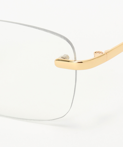 NOEYEDIA（ノーアイディア）の「【NOEYEDIA/ノーアイディア】NE-473：メガネ（メガネ・レディース・ゴールド/シルバー・FREE）」の5枚目の写真