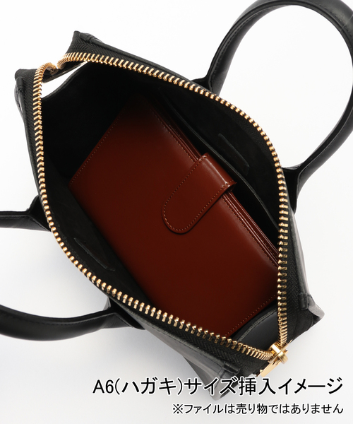 Spick & Span（スピックアンドスパン）の「A / アー HACKNEY6 BOSTON（ハンドバッグ・レディース・ブラック・FREE）」の6枚目の写真