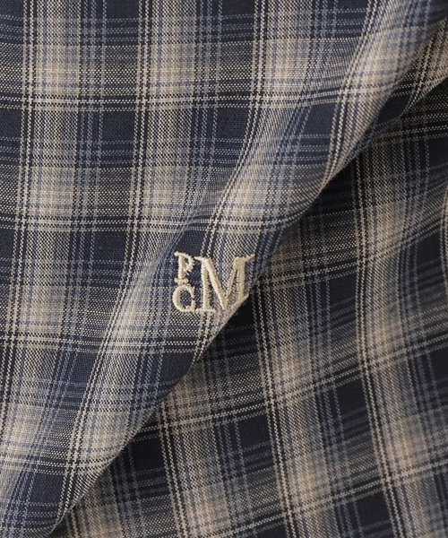 PARROTT CANVAS(パロットキャンバス)の「【PARROTT CANVAS/パロットキャンバス】PCM Regular Shirt - Small:シャツ(シャツ/ブラウス・レディース・グリーン/ネイビー/ブラック・MEDIUM)」の19枚目の写真