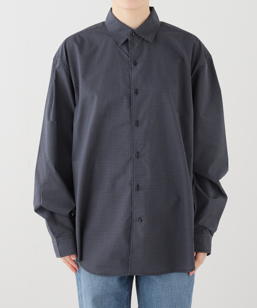 PARROTT CANVAS(パロットキャンバス)の「【PARROTT CANVAS/パロットキャンバス】PCM Regular Shirt - Small:シャツ(シャツ/ブラウス・レディース・グリーン/ネイビー/ブラック・MEDIUM)」の22枚目の写真