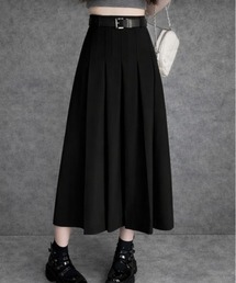 center i（センターアイ）の「ベルト付プリーツスカート（スカート）」