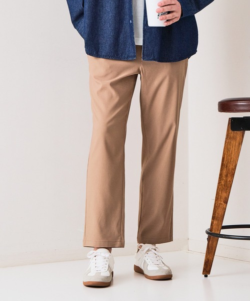 Blue Standard (ブルースタンダード)の「【BLUE STANDARD/ブルースタンダード】快適スーパーストレッチパンツ すっきりテーパード 遮熱 UVカット 冷感 軽量 イージーケア 毛玉レス(その他パンツ・メンズ・グレー/ネイビー/ベージュ/ブラウン/アイボリー/ブラック・X-LARGE/MEDIUM/LARGE)」の5枚目の写真