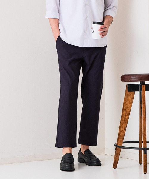 Blue Standard (ブルースタンダード)の「【BLUE STANDARD/ブルースタンダード】快適スーパーストレッチパンツ すっきりテーパード 遮熱 UVカット 冷感 軽量 イージーケア 毛玉レス(その他パンツ・メンズ・グレー/ネイビー/ベージュ/ブラウン/アイボリー/ブラック・X-LARGE/MEDIUM/LARGE)」の6枚目の写真