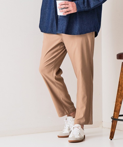 Blue Standard (ブルースタンダード)の「【BLUE STANDARD/ブルースタンダード】快適スーパーストレッチパンツ すっきりテーパード 遮熱 UVカット 冷感 軽量 イージーケア 毛玉レス(その他パンツ・メンズ・グレー/ネイビー/ベージュ/ブラウン/アイボリー/ブラック・X-LARGE/MEDIUM/LARGE)」の16枚目の写真