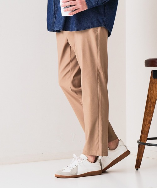 Blue Standard (ブルースタンダード)の「【BLUE STANDARD/ブルースタンダード】快適スーパーストレッチパンツ すっきりテーパード 遮熱 UVカット 冷感 軽量 イージーケア 毛玉レス(その他パンツ・メンズ・グレー/ネイビー/ベージュ/ブラウン/アイボリー/ブラック・X-LARGE/MEDIUM/LARGE)」の19枚目の写真