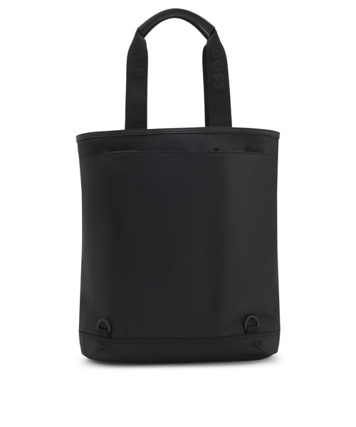 BOSS(ボス)の「トートバックパック Double Bモノグラム ディテール(トートバッグ・メンズ・ブラック・ONESIZE)」の3枚目の写真