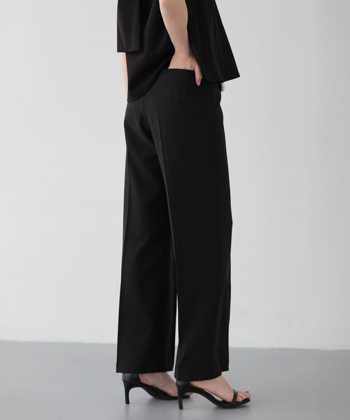 Fit more(フィットモア)の「フラップポケットパールワイドパンツ(その他パンツ・レディース・ブラック/ピンク/ホワイト・M/S/PS)」の11枚目の写真