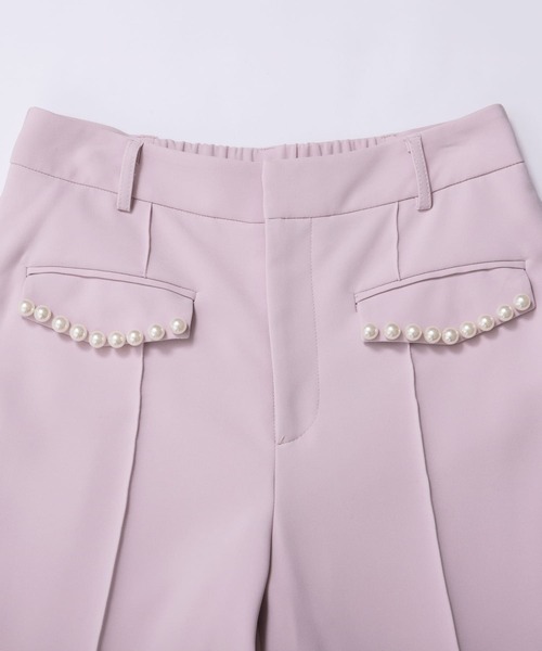 Fit more(フィットモア)の「フラップポケットパールワイドパンツ(その他パンツ・レディース・ブラック/ピンク/ホワイト・M/S/PS)」の16枚目の写真