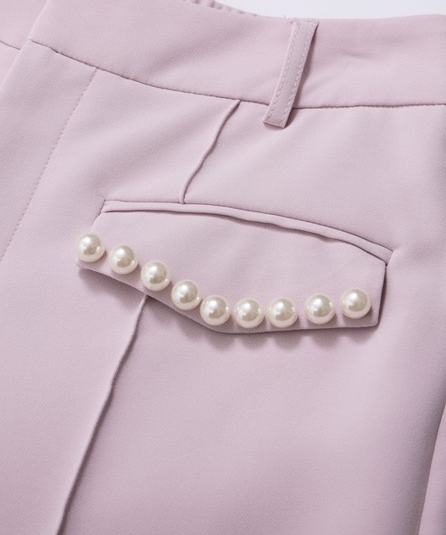 Fit more(フィットモア)の「フラップポケットパールワイドパンツ(その他パンツ・レディース・ブラック/ピンク/ホワイト・M/S/PS)」の17枚目の写真