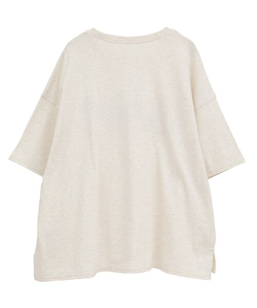 GARAGE OF GOOD CLOTHING（ガレージオブグッドクロージング）の「【日本製】CARENNACラフィーロゴTシャツ（Tシャツ/カットソー・レディース・ブルー/チャコールグレー/ホワイト系その他・FREE）」の4枚目の写真