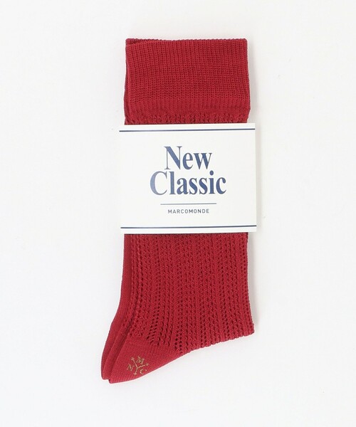 MARCOMONDE（マルコモンド）の「＜MARCOMONDE＞Eyelet ソックス（ソックス/靴下・レディース・ホワイト/レッド/ブラック・FREE）」の13枚目の写真