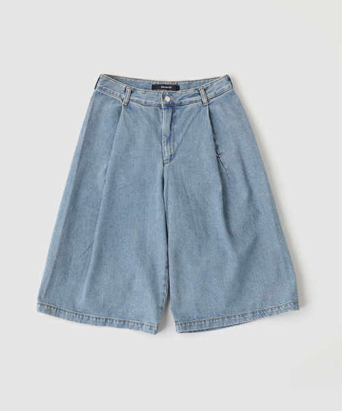 WISM(ウィズム)の「SEVENTH / セブンス DENIM 410 BERMUDA JORTS(その他パンツ・メンズ・ライトブルー・SMALL/MEDIUM)」の1枚目の写真