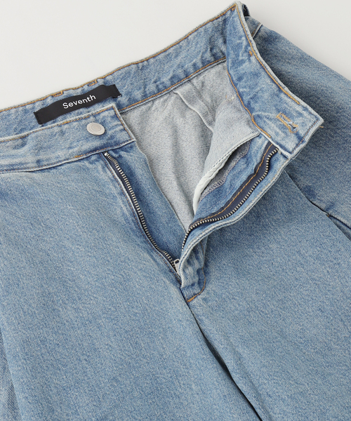 WISM(ウィズム)の「SEVENTH / セブンス DENIM 410 BERMUDA JORTS(その他パンツ・メンズ・ライトブルー・SMALL/MEDIUM)」の3枚目の写真