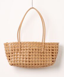 an meets zakka（アンミツザッカ）の「an meets zakka カゴトートバッグ（かごバッグ）」