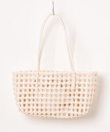 an meets zakka（アンミツザッカ）の「an meets zakka カゴトートバッグ（かごバッグ）」