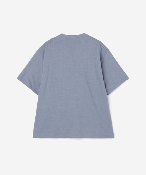 ORCIVAL(オーシバル)の「ORCIVAL | アンイーブンジャージー 刺繍ショートスリーブTシャツ MEN(Tシャツ/カットソー・メンズ・ライトグリーン/オフホワイト/サックスブルー/ブルー系その他5・5/4)」の6枚目の写真