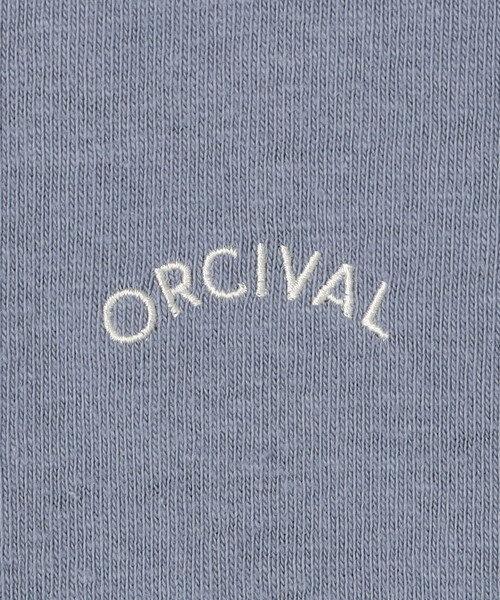 ORCIVAL(オーシバル)の「ORCIVAL | アンイーブンジャージー 刺繍ショートスリーブTシャツ MEN(Tシャツ/カットソー・メンズ・ライトグリーン/オフホワイト/サックスブルー/ブルー系その他5・5/4)」の10枚目の写真