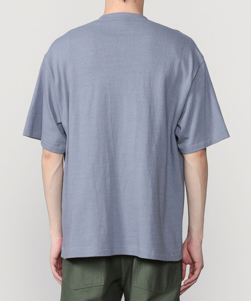 ORCIVAL(オーシバル)の「ORCIVAL | アンイーブンジャージー 刺繍ショートスリーブTシャツ MEN(Tシャツ/カットソー・メンズ・ライトグリーン/オフホワイト/サックスブルー/ブルー系その他5・5/4)」の13枚目の写真