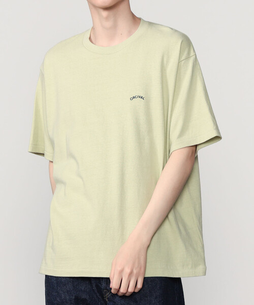 ORCIVAL(オーシバル)の「ORCIVAL | アンイーブンジャージー 刺繍ショートスリーブTシャツ MEN(Tシャツ/カットソー・メンズ・ライトグリーン/オフホワイト/サックスブルー/ブルー系その他5・5/4)」の15枚目の写真